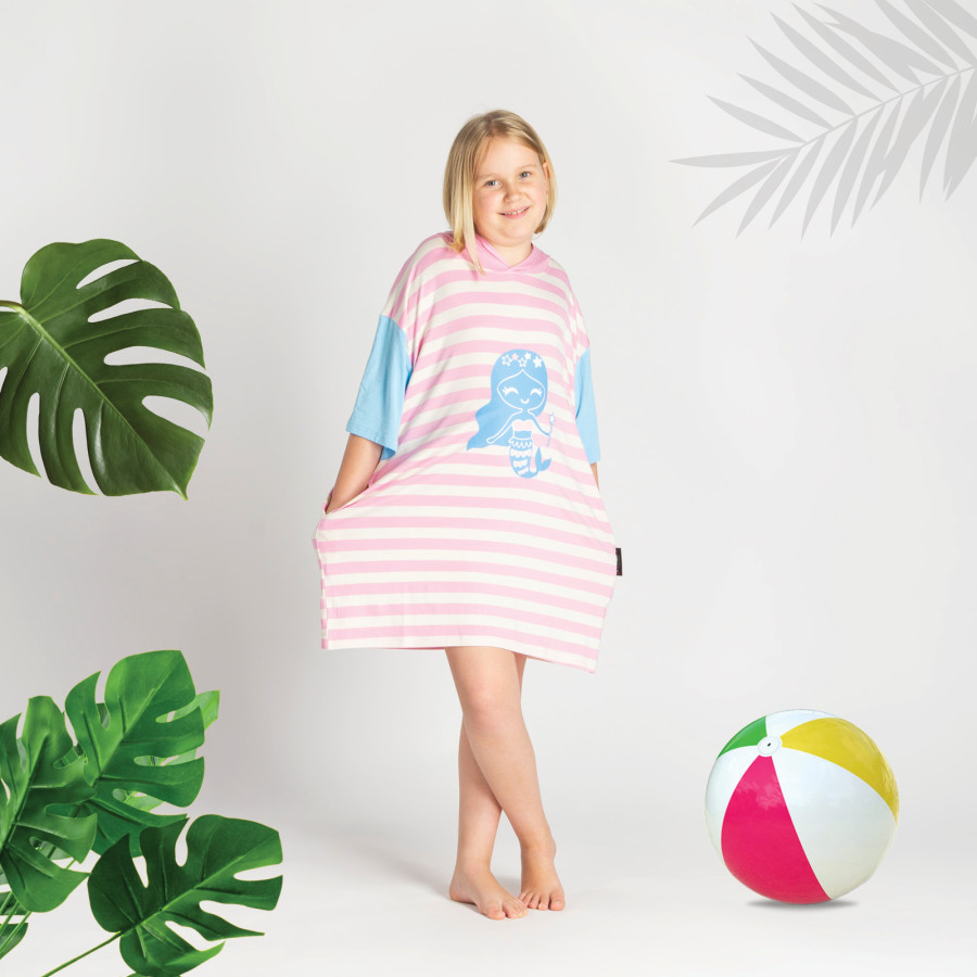 Poletni otroški hoodie s kapuco - Mermaid
