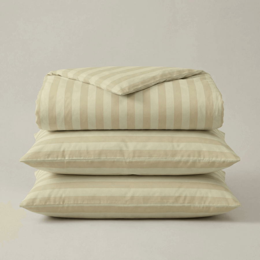 Bombažno - satenasta PREMIUM posteljnina Svilanit Isabella Beige