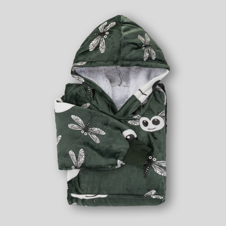 Hoodie odeja Svilanit Big Eye + darilo: nogavice
