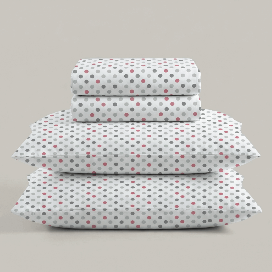 Bombažna posteljnina Svilanit Polka