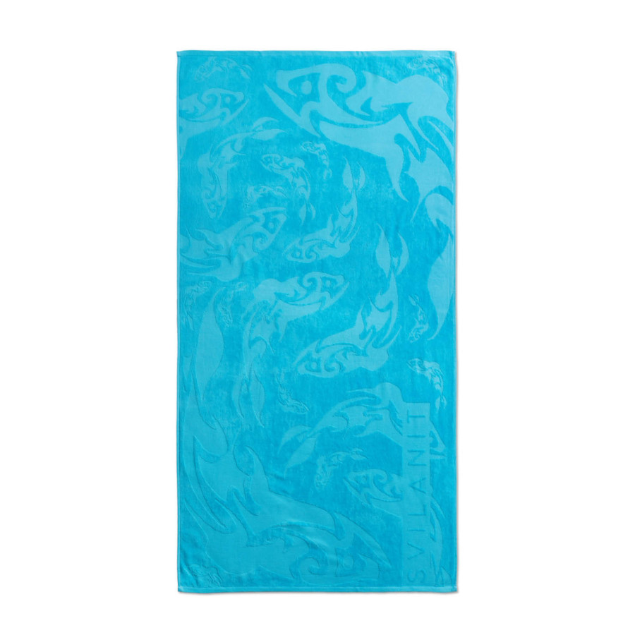 Plažna brisača Svilanit Neon Fisch, 80 x 160 cm