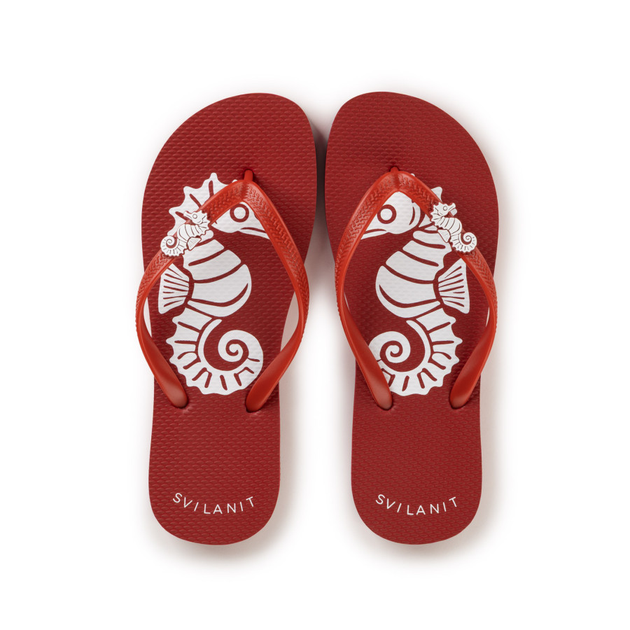 Japonke Svilanit Seahorse – rdeče