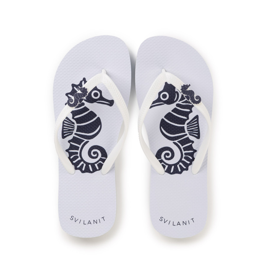 Japonke Svilanit Seahorse – bele