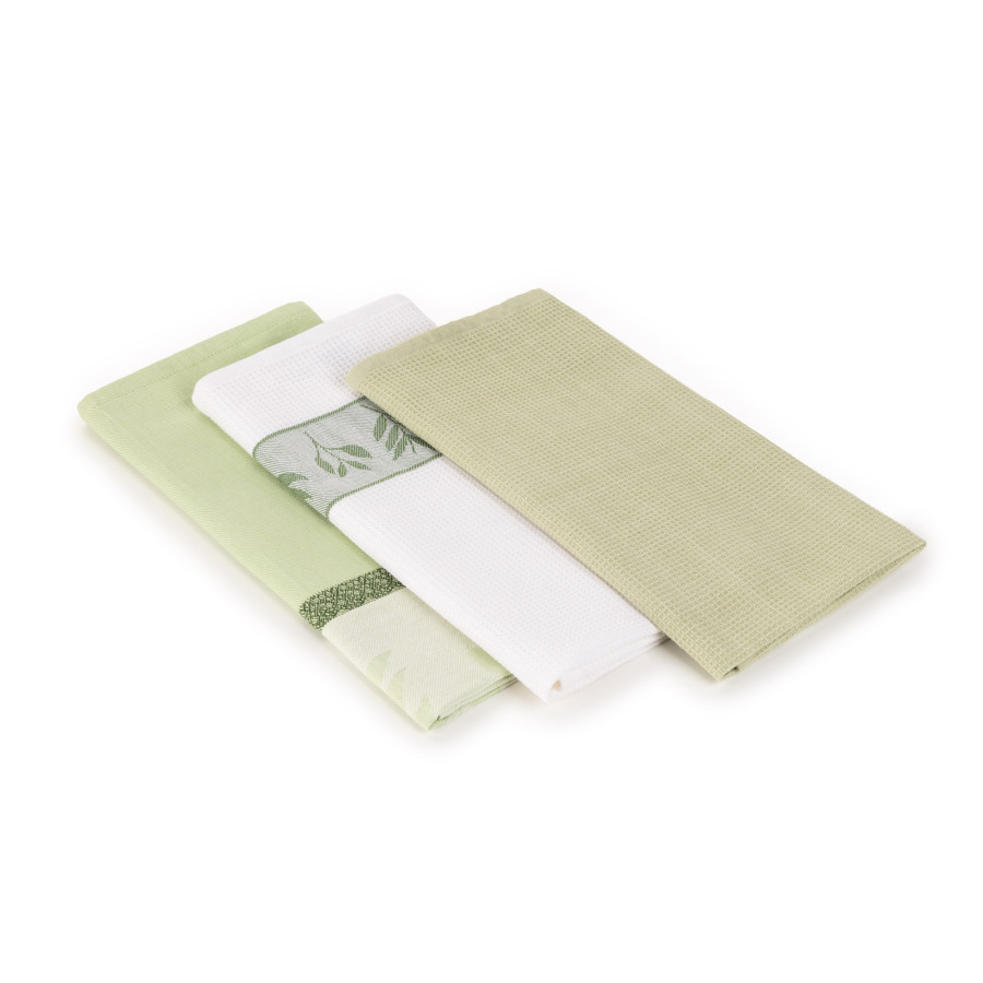 Svilanit 3-delni set kuhinjskih krp Olive