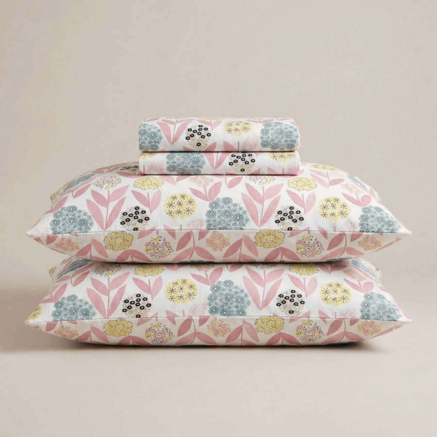 Svilanit otroška bombažna posteljnina  Bloomy Dreams