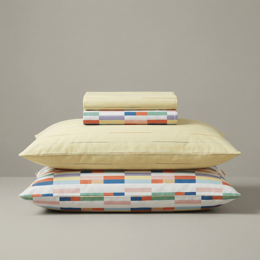 Svilanit bombažna posteljnina Linira