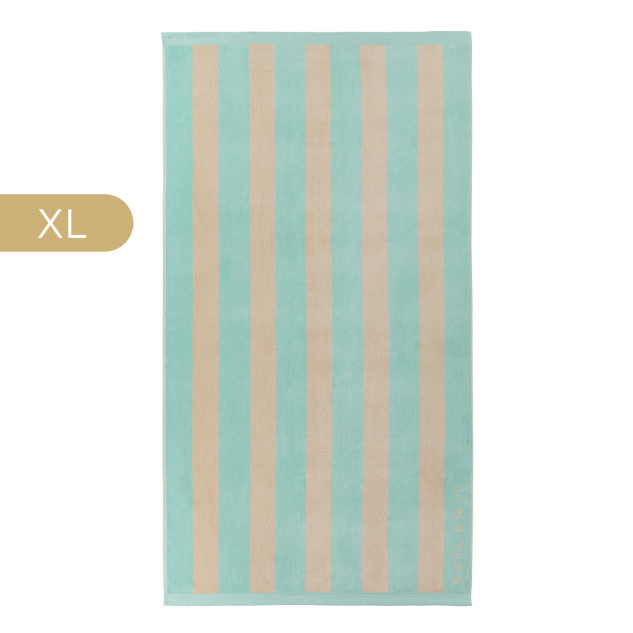 Svilanit premium velika brisača za plažo Mint, 100 x 180 cm