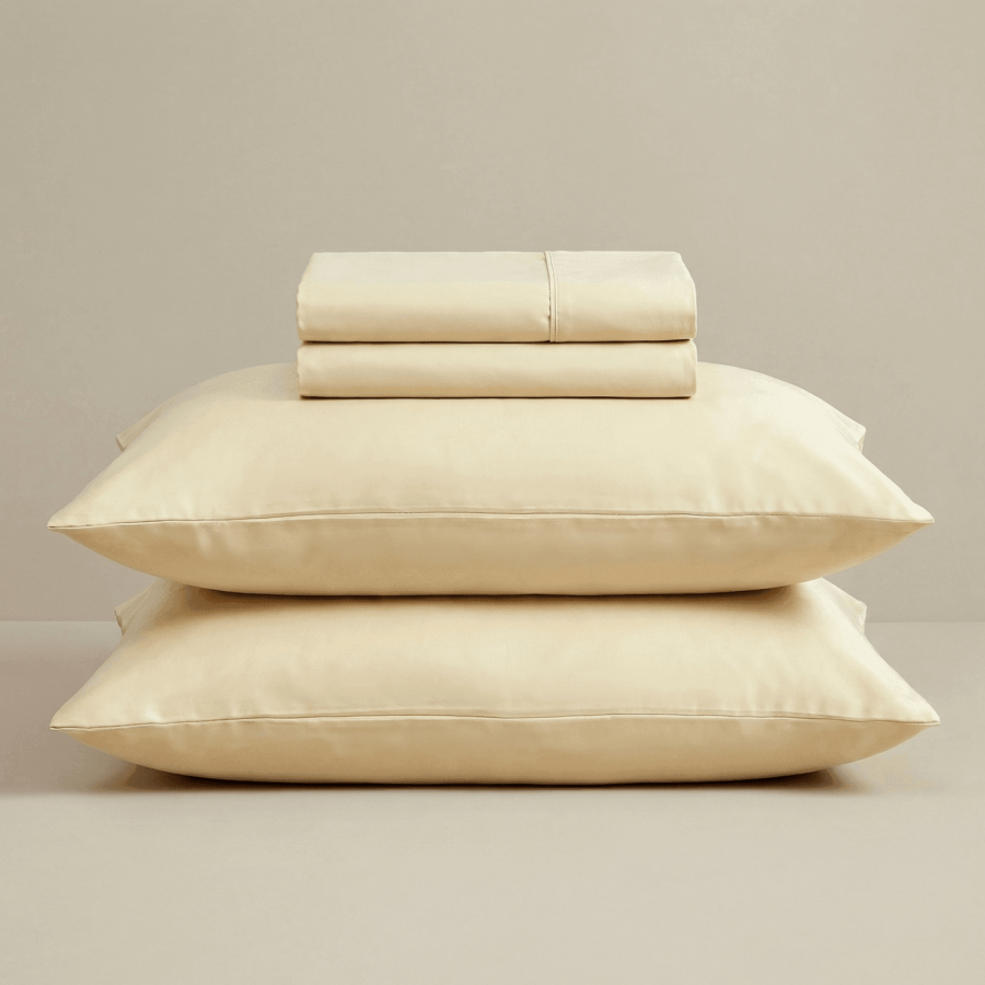 Svilanit bombažno-satenasta posteljnina Ivory