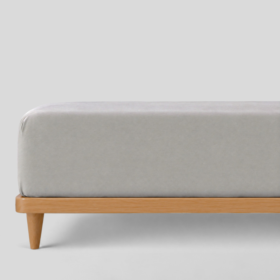 Napenjalna rjuha Svilanit Luxe Sateen - siva