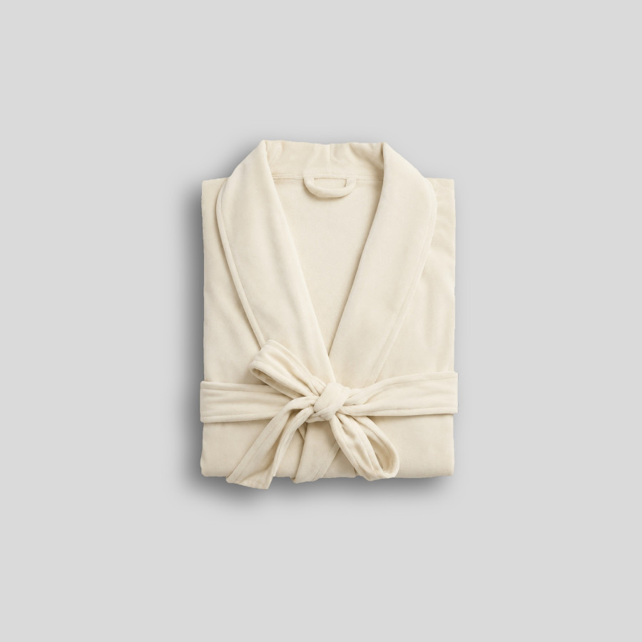 Kopalni plašč Cozy Svilanit, Cream