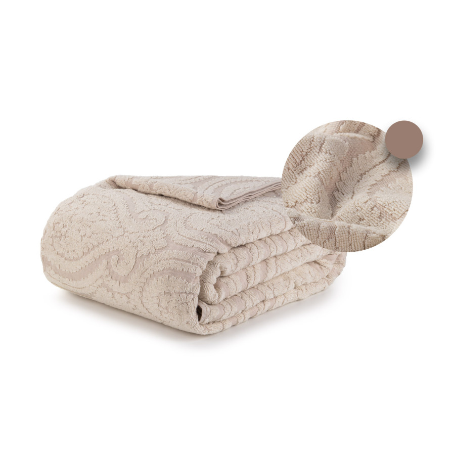 Večnamensko pregrinjalo Svilanit Orion Supreme, peščeno-sivo