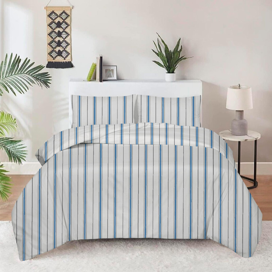 Bombažno-satenasta posteljnina Svilanit Stripes