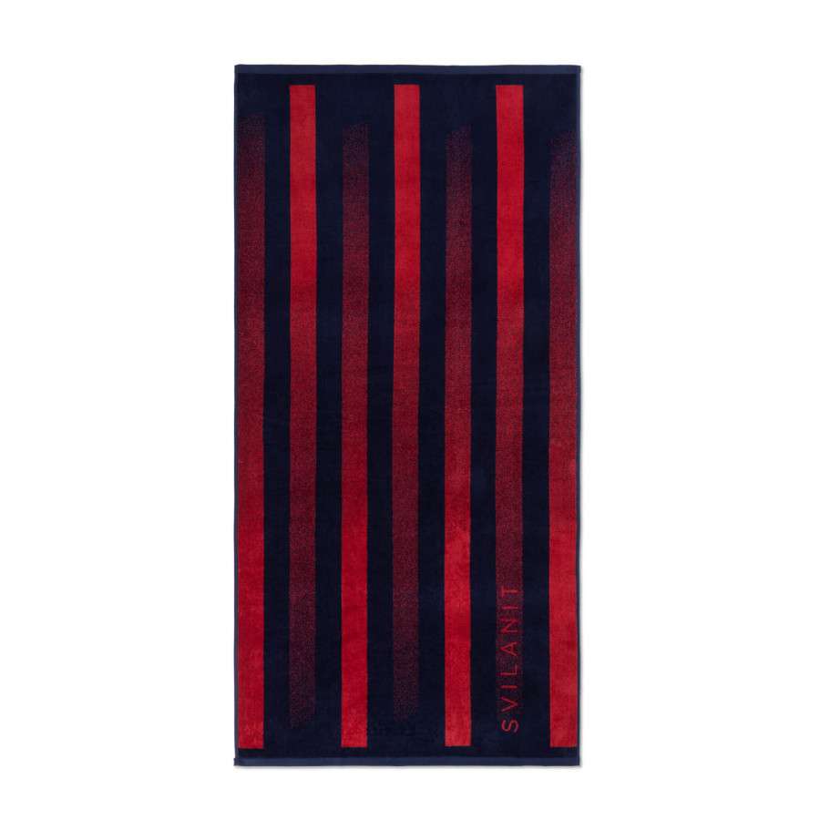 Plažna brisača Svilanit Graphic Red, 80x160