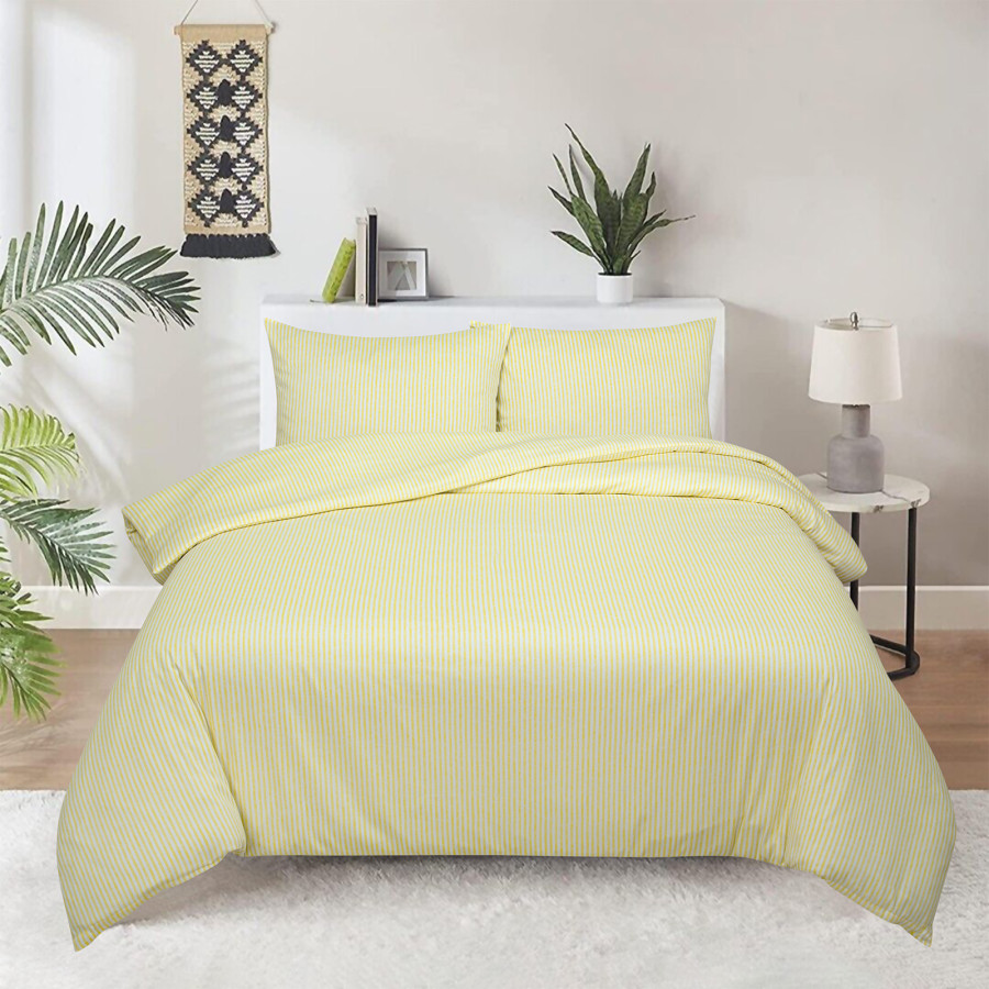 Bombažno-satenasta posteljnina Svilanit Fruity Stripe