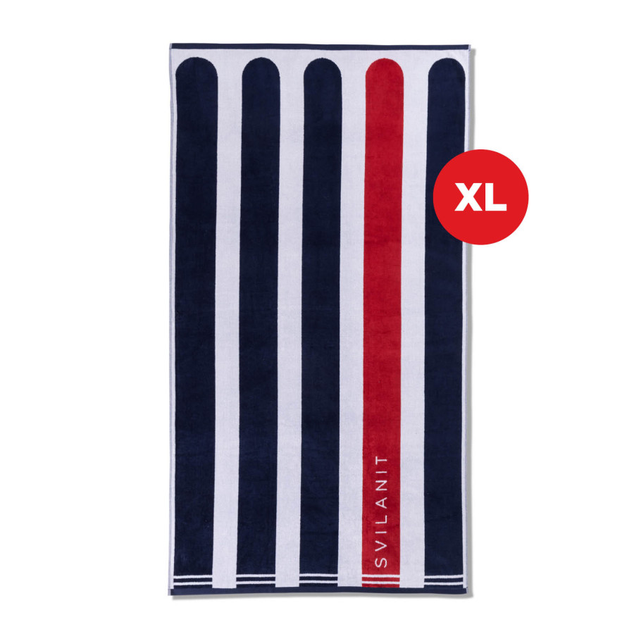 Svilanit plažna brisača Admiral Red, 100 x 180 cm