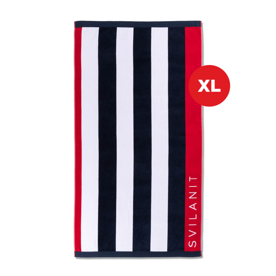 Plažna brisača Svilanit Red Line, 100 x 180 cm