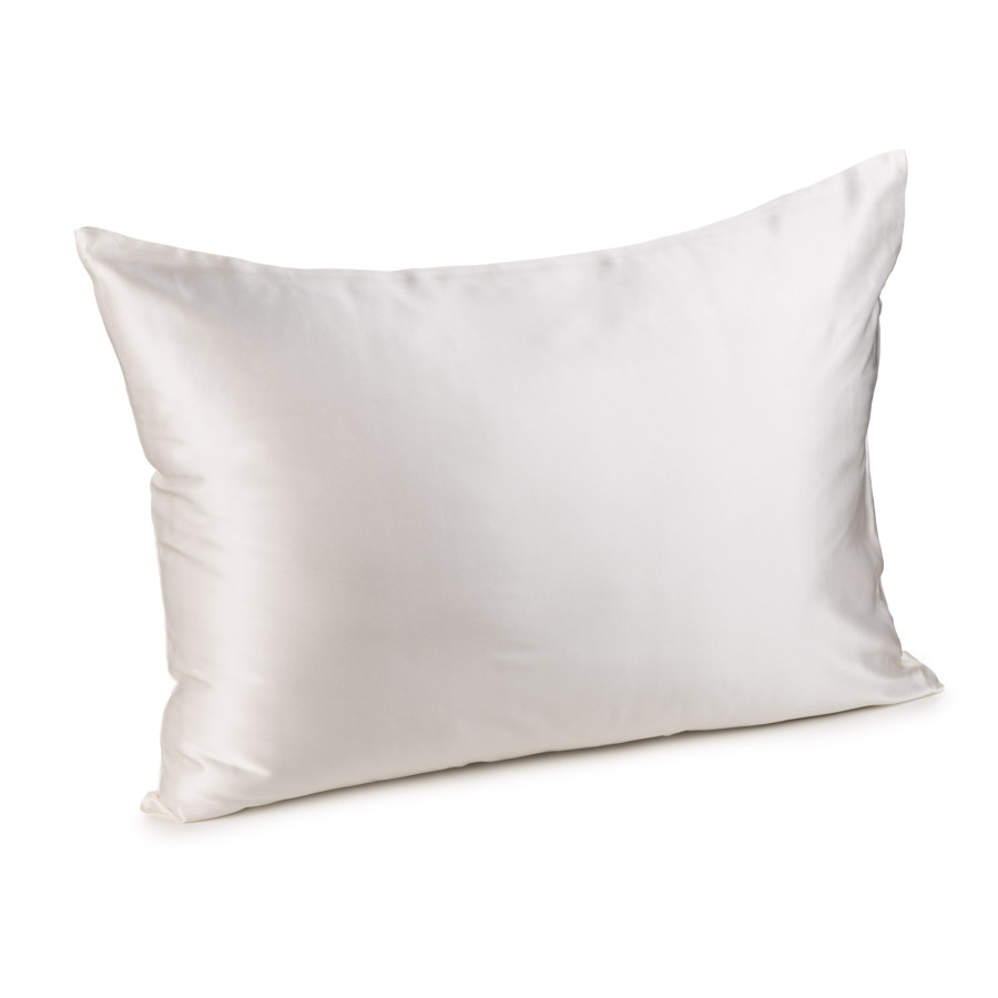 Svilena prevleka za vzglavnik Svilanit White Queen – 50 x 70 cm