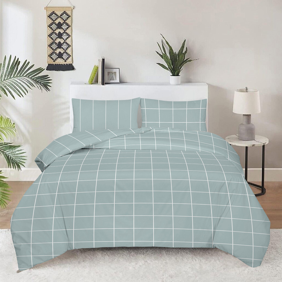 Svilanit bombažno-satenasta posteljnina  Nordic Frame