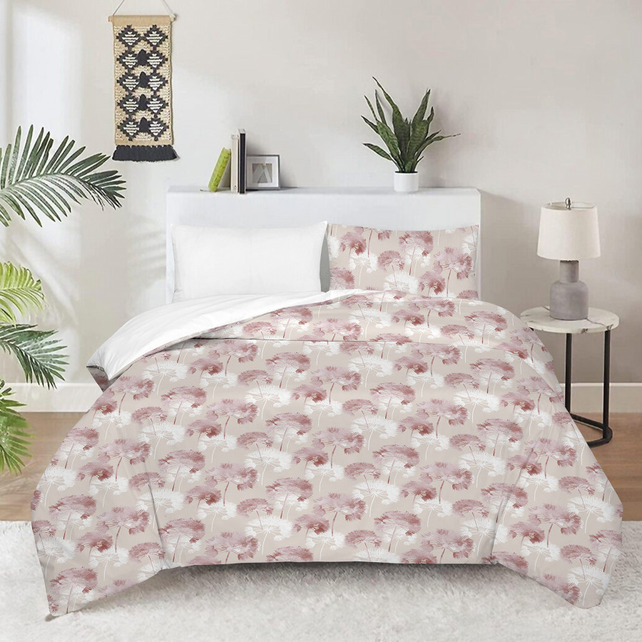 Svilanit bombažna posteljnina Blush Meadow